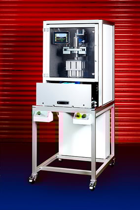 Ultrasonic welding equipment which is used for different plastic types.