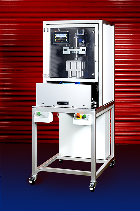 Ultrasonic welding equipment which is used for different plastic types.